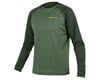 Image 1 for Endura Men's Singletrack Fleece Long Sleeve Jersey (Forest Green)